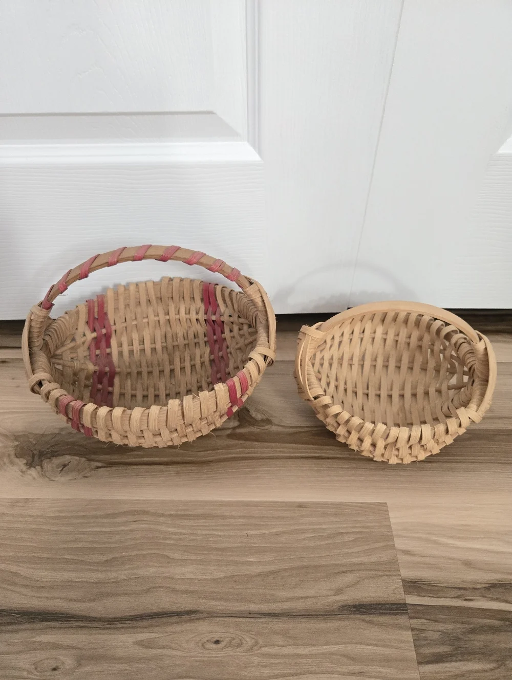 Vintage Handmade Gods Eye Egg Baskets